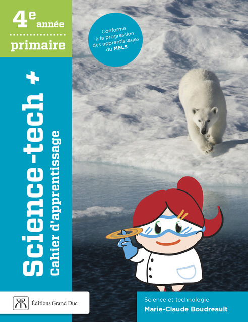 [LV253050] Science-tech+ 4e année, Cahier d'apprentissage, Édition CEC (9782765521914)