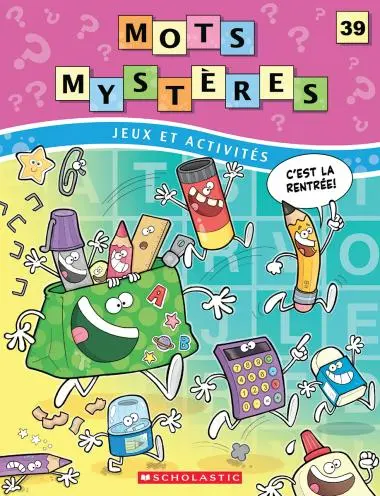 [LV307896] Cahier: Mots mystères