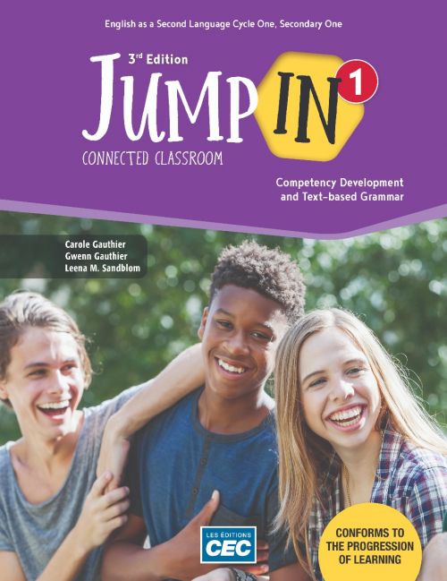 [9782761782142] Jump In Sec. 1 - Content Workbook 3rd Ed. with Interactive Activities (9782761782142)
