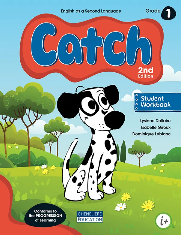 [9782765090113] Catch, Grade 1, Student Workbook, Ed. Chenelière (ISBN : 9782765090113)