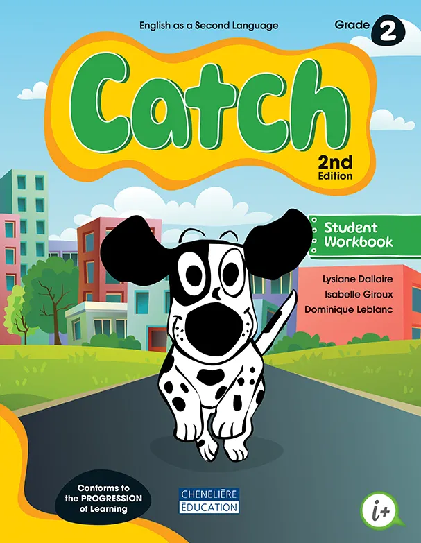 [LV264921] Catch, Grade 2, Student Workbook, Ed. Cheneliere (ISBN : 9782765078739)