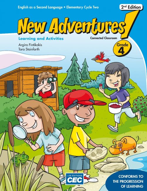 New Adventures Grade 4 - Learning and Activities Book, 2nd Ed. - Free web version with teacher's access (9782761782104)