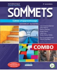 Sommets Sec. 4 (SN) COMBO: Cahier d'apprentissage version imprimée ET version numérique + act. int.- ISBN 9782765077527