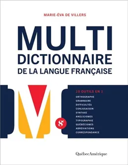 [9782764457375] Multidictionnaire de la langue française, 8e Edition (9782674457375)