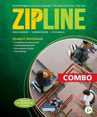 [9782765074274] Zipline, enriched English as a second language, Cycle 1, Year 1, Combo Printed and Digital Student Workbook + Interactive Workshops, Web Access 1 Year (9782765074274)
