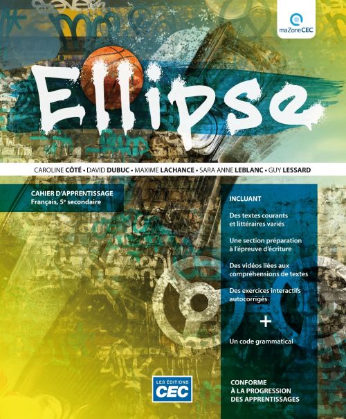 Ellipse Cahier d'apprentissage (incluant le code grammatical et les exercices interactifs), version papier + Accès étudiants, Web 1 an (9782761796231)