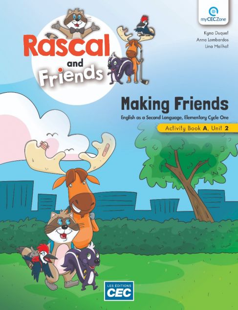 Rascal and Friends, Activity Book A, Grade 1 (9782766207916)