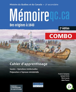 [9782765071457] Mémoire.qc.ca, 3e secondaire, 2e Ed., Combo Cahier d'apprentissage imprimé et numérique + activités interactives - 1 an (9782765071457)