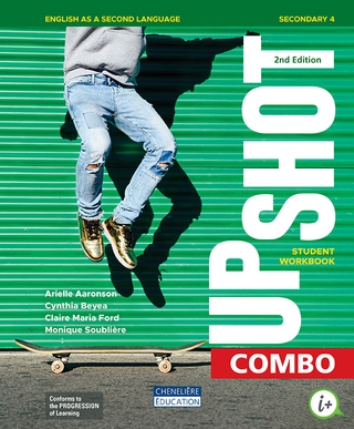 [LV294232] Upshot, Cycle 2 Year2, Combo Printed and digital Student Workbook + Interactive Workshops for 1 Year, Ed. Chenelière (ISBN : 9998202111123)
