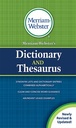 Merriam-Webster's Dictionay and Thesaurus (9780877792932)