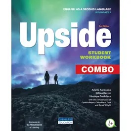 [LV305256] Upside, 2nd Edition - Secondary 5 - COMBO - Student Workbook and Anthology - Print AND digital version (9998202310076)