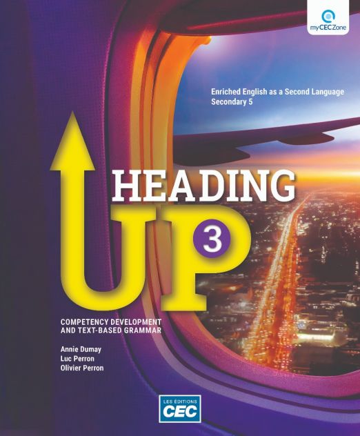 [9782766200511] Heading Up Secondary 5 - Workbook, print version + Students access, web 1 year (9782766200511)