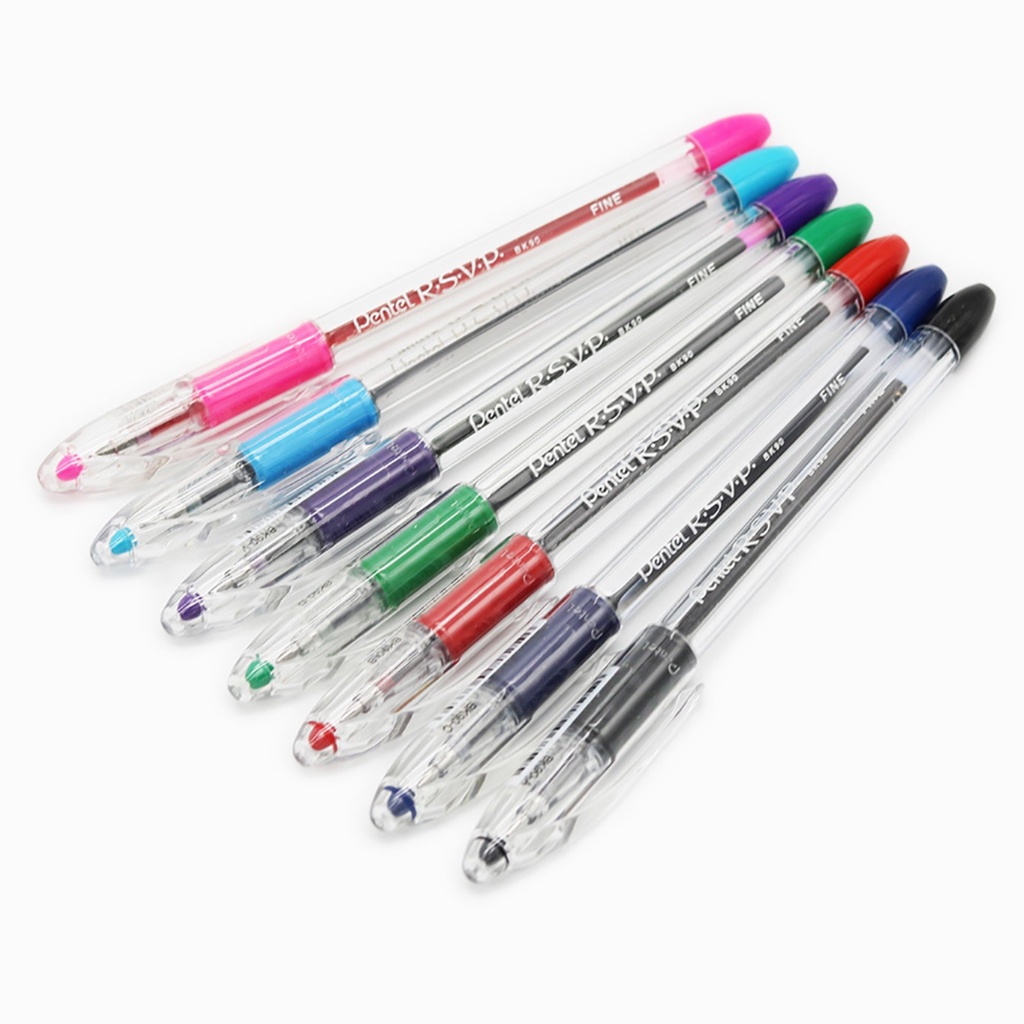 [RSVP] Stylo, Pointe fine, Couleurs assorties