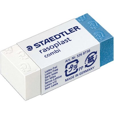 Gomme à effacer encre et mine «Staedtler»