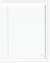 Small interlined-dotted notepad Écolo #44