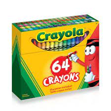 Crayola Wax Crayons (Box of 64)