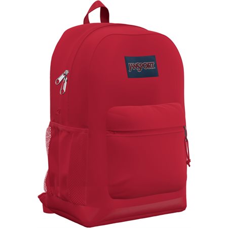 Sac à dos Jansport, Cross Town, Rouge (Modèle offert jusqu'à l'épuisement des stocks)