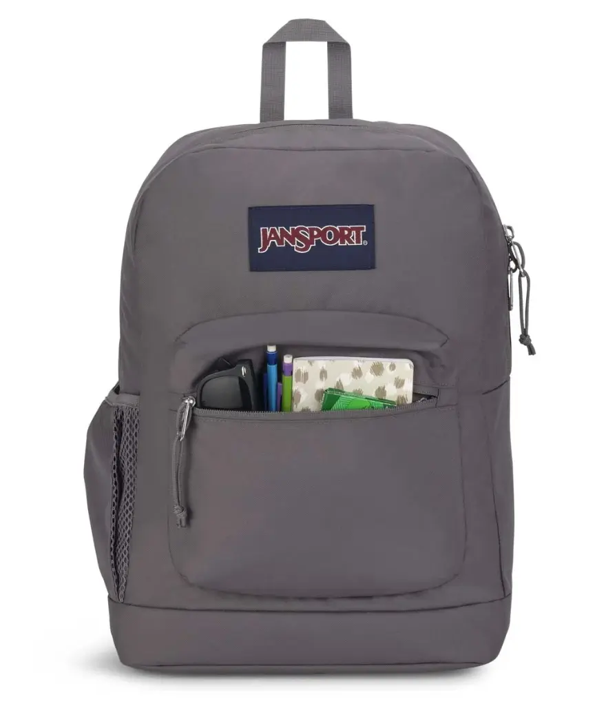 Jansport Cross Town Backpack, Graphite Grey 