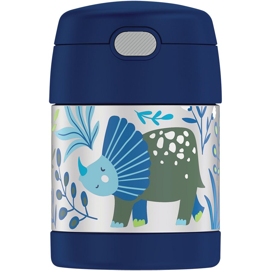 Thermos Insulate Food Container, 290 ml, Dino (This style is offered only until stock is depleted)