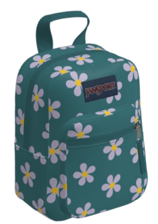 Jansport Big Break Lunch Box, Precious Petals (This style is offered only until stock is depletec)