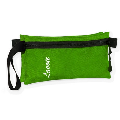 Lavoie Double Pencil Case, Lime (This style is offered only until stock is depleted)