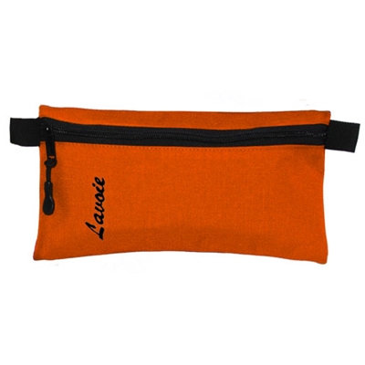 Lavoie Single Pencil Case, Orange (This style is offered only until stock is depleted)