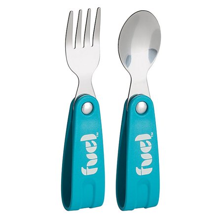[TRU36] Fuel 2 Piece Fordable Cutlery Set, Tropical 