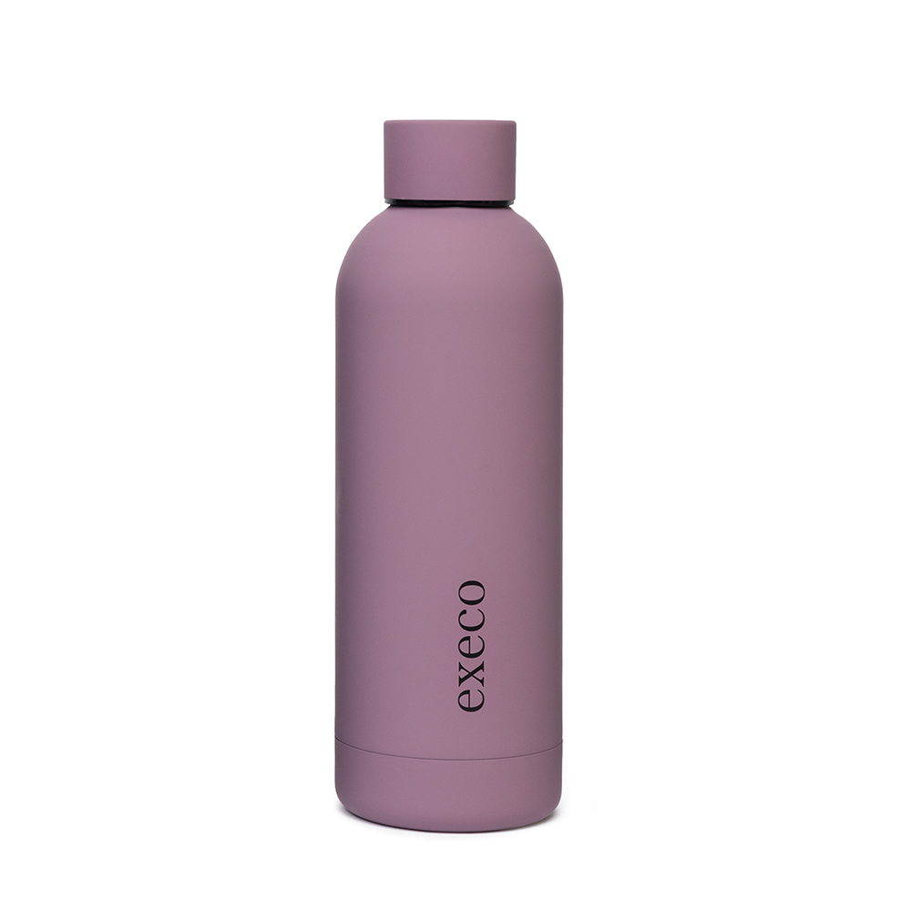 [834901] Isothermal Bottle, 500 ml, velvet finish, Pink