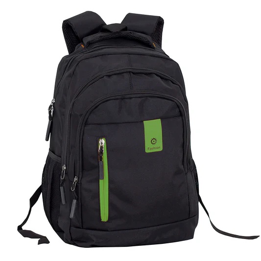 Geo Backpack, Black/Green