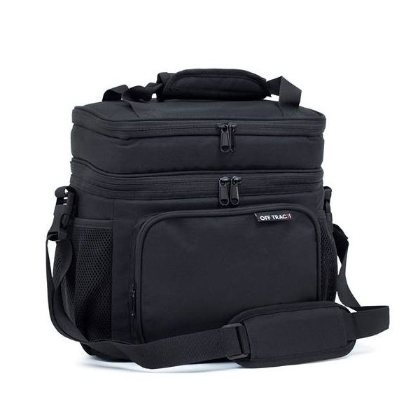 Off Track Jumbo Lunch Box, Black