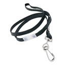 Neck hanging lanyard for badge