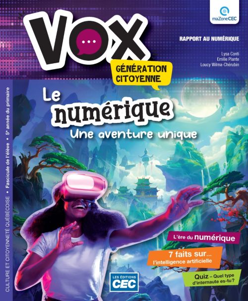 Vox 6e année - Ensemble des 5 fascicules (9782766213252)