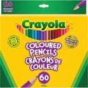 Crayons de couleur «Crayola» (Boîte de 60)