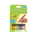 Crayons de cire triangulaires Crayola (Bte de 8)