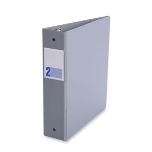 Cartable avec pochettes, 5 cm (2"), gris