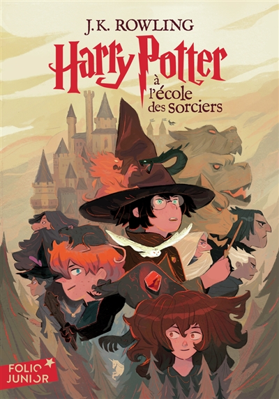 Novel: Harry Potter à l'école des sorciers, Gallimard-Jeunesse (9782075187541)