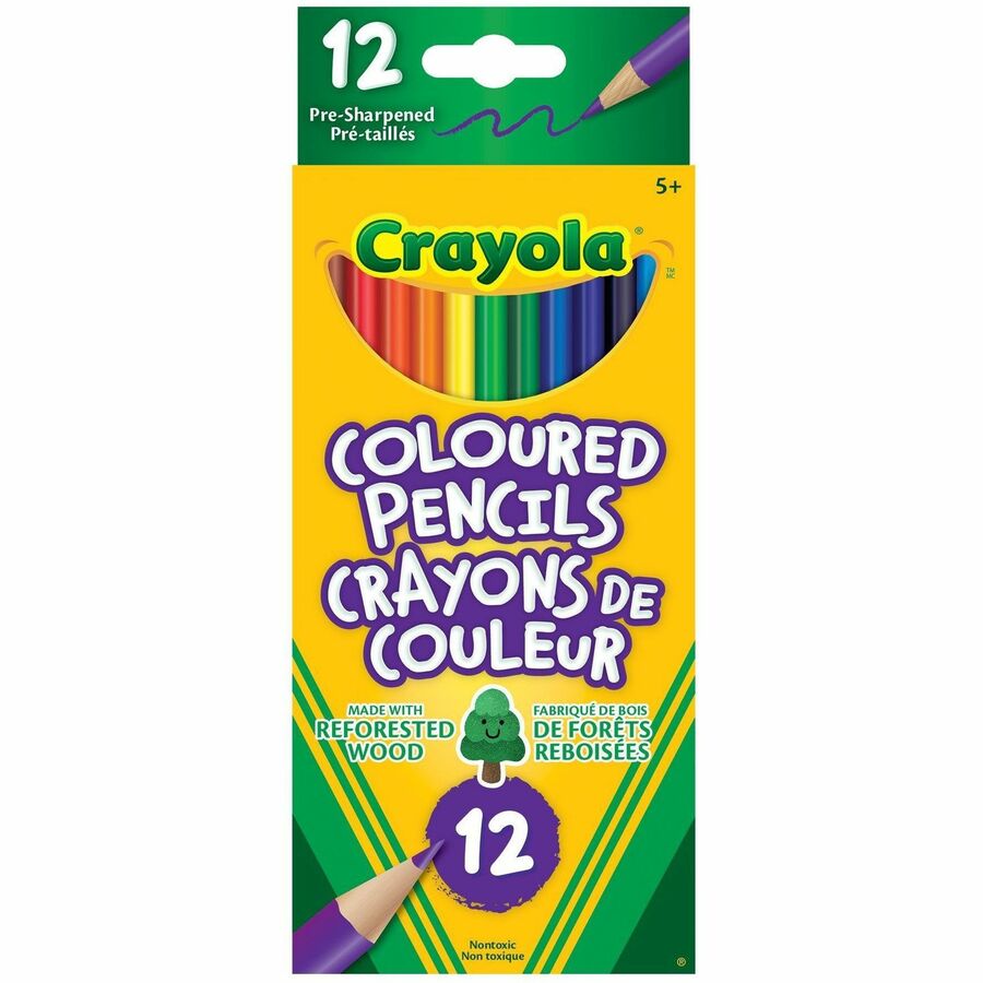 [469114] Crayola Colouring Pencils (Box of 12)