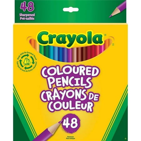 [469130] Crayons de couleur Crayola (Boîte de 48)