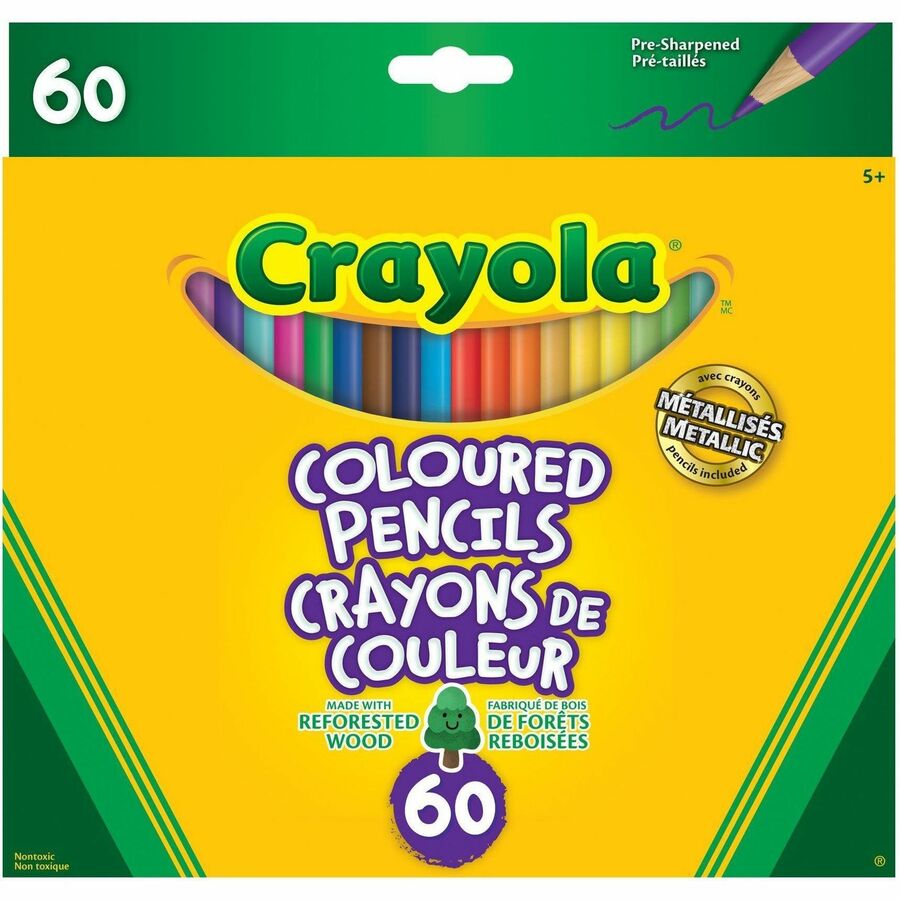 Crayola Colouring Pencils (Box of 60)