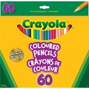 Crayons de couleur Crayola (Boîte de 60)