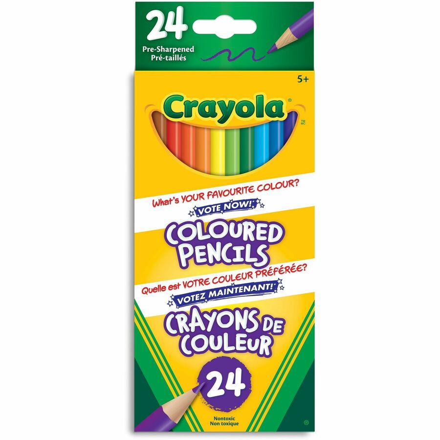 [469122] Crayola Colouring Pencils (Box of 24)