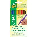 Crayons de couleur faciles à tenir Crayola, Pointe très épaisse (Bte de 8)