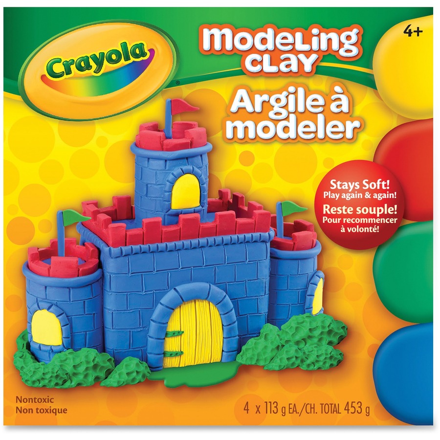 [1004027] Pâte à modeler Crayola (Boîte de 4 couleurs)