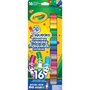 Marqueurs lavables Crayola Pip-Squeaks, mini-format (boîte de 16)