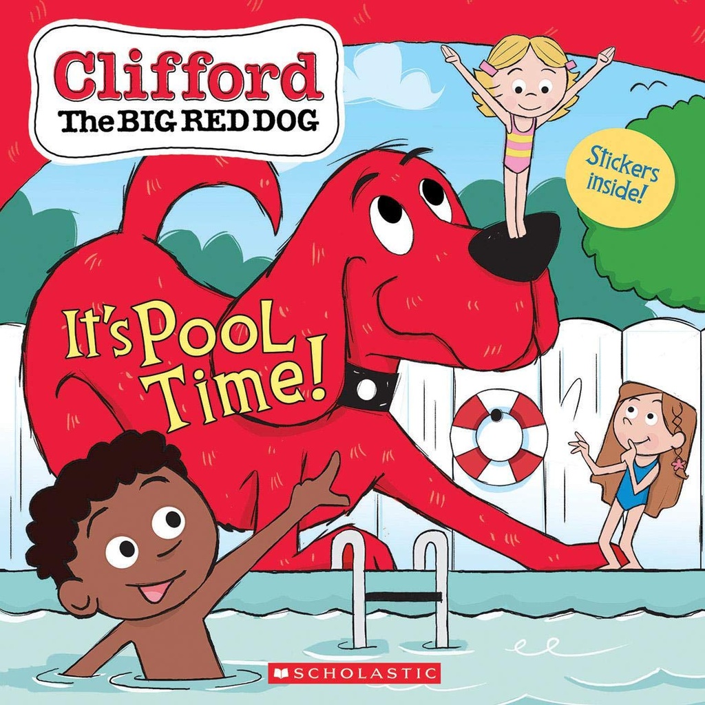 [LV282696] Clifford : It's pool time !, Scholastic (9781338530674)