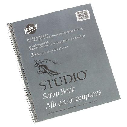 [32128] Scrapbook, 30.48 cm X 25.4 cm (12" X 10"), 30 Sheets manila
