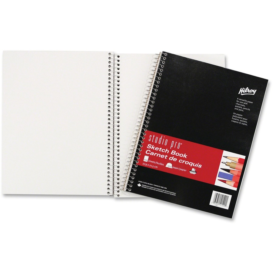 [1045956] Carnet de croquis Hilroy, 8-1/2" x 11", 100 feuilles