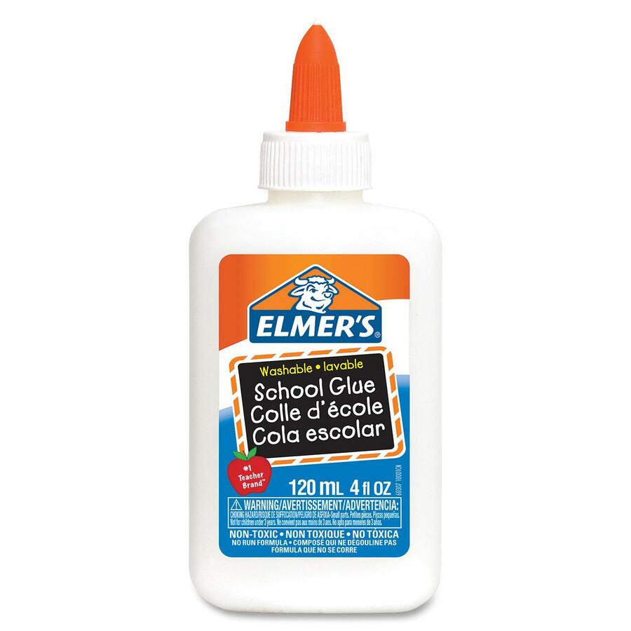[270744] Elmers Washable White Liquid Glue, 120 ml