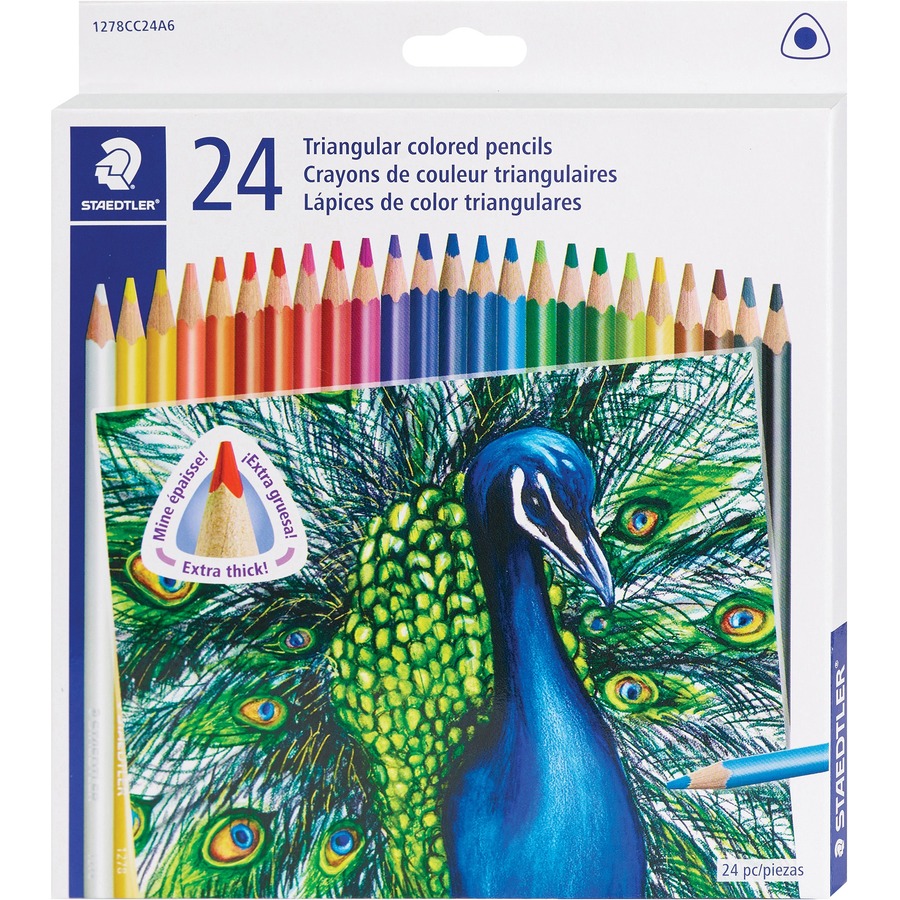 [832569] Staedtler Colouring Pencils (Box of 24)