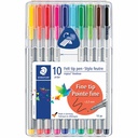 Staedtler Triplus Fineliner Markers (Box of 10)